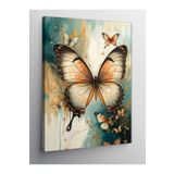 Tablo Mega Kanvas Tablo Kelebek Büyüsü 100 X 140 Cnvsdkey-122910-100-140