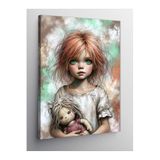Tablo Mega Kanvas Tablo Küçük Çocuk Ve Oyuncağı 50 X 70 Cnvsdkey-116706-50-70