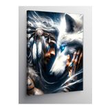 Tablo Mega Kanvas Tablo Kurt Bakışı 100 X 140 Cnvsdkey-126920-100-140