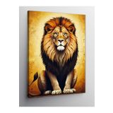 Tablo Mega Kanvas Tablo Majestik Aslan 50 X 70 Cnvsdkey-127113-50-70