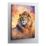 Tablo Mega Kanvas Tablo Majestik Aslan 70 X 100 Cnvsdkey-127197-70-100