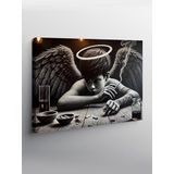 Tablo Mega Kanvas Tablo Melek Çocuk Çizimi YTCNVS500361, 70 x 100