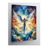 Tablo Mega Kanvas Tablo Melek Figürü 70 X 100 Cnvsdkey-126576-70-100
