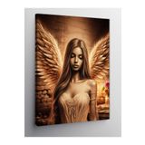 Tablo Mega Kanvas Tablo Melek Kadın 70 X 100 Cnvsdkey-125138-70-100
