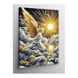 Tablo Mega Kanvas Tablo Melek Kadın Ve Bulutlar 70 X 100 Cnvsdkey-117090-70-100