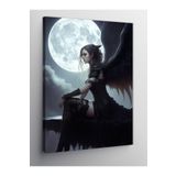 Tablo Mega Kanvas Tablo Melek Karanlıkta 50 X 70 Cnvsdkey-122736-50-70