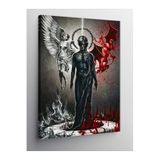 Tablo Mega Kanvas Tablo Melek Ve Şeytan Bağırmasın'Da 70 X 100 Cnvsdkey-116391-70-100