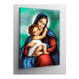 Tablo Mega Kanvas Tablo Meryem Ana Ve Isa 100 X 140 Cnvsdkey-116142-100-140