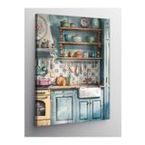Tablo Mega Kanvas Tablo Mutfağa Bakış 50 X 70 Cnvsdkey-123858-50-70