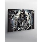 Tablo Mega Kanvas Tablo Ölüm Meleği Ve Gitar YTCNVS503987, 70 x 100
