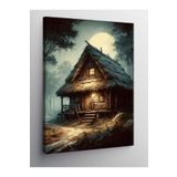 Tablo Mega Kanvas Tablo Orman Kulübesi 70 X 100 Cnvsdkey-125652-70-100