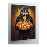 Tablo Mega Kanvas Tablo Pizza Tutan Kurt 100 X 140 Cnvsdkey-127467-100-140