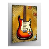 Tablo Mega Kanvas Tablo Pop-Art Gitar 50 X 70 Cnvsdkey-128759-50-70