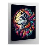 Tablo Mega Kanvas Tablo Renkli Kurt Düş Kapanı 100 X 140 Cnvsdkey-123728-100-140