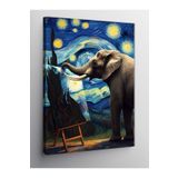 Tablo Mega Kanvas Tablo Ressam Fil 70 X 100 Cnvsdkey-126340-70-100