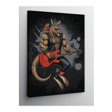 Tablo Mega Kanvas Tablo Rockçı Kanguru 50 X 70 Cnvsdkey-127170-50-70