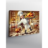 Tablo Mega Kanvas Tablo Şef Ve Hindi Şovu YTCNVS502545, 70 x 100