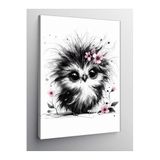 Tablo Mega Kanvas Tablo Sevimli Kuş 50 X 70 Cnvsdkey-116792-50-70