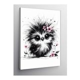 Tablo Mega Kanvas Tablo Sevimli Kuş 70 X 100 Cnvsdkey-116792-70-100