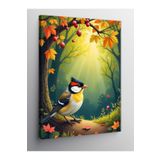 Tablo Mega Kanvas Tablo Sonbahar Kuşu 100 X 140 Cnvsdkey-122516-100-140