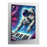 Tablo Mega Kanvas Tablo Synth Çalan Astronot 100 X 140 Cnvsdkey-128413-100-140