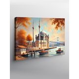 Tablo Mega Kanvas Tablo Tarihi Cami Ve Gün Batımı YTCNVS506814, 70 x 100