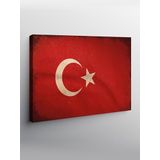 Tablo Mega Kanvas Tablo Türk Bayrağı YTCNVS502060, 70 x 100