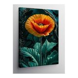 Tablo Mega Kanvas Tablo Turuncu Gelincik Çiçeği 50 X 70 Cnvsdkey-117381-50-70