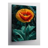 Tablo Mega Kanvas Tablo Turuncu Gelincik Çiçeği 70 X 100 Cnvsdkey-117381-70-100