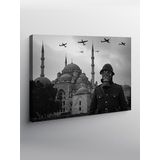 Tablo Mega Kanvas Tablo Uçaklar Ve Tarihi Asker YTCNVS504221, 70 x 100