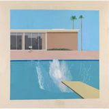 Tablolife 35x50 cm A Bigger Splash Kanvas Tablo