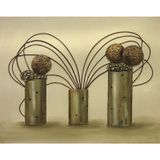 Tablolife 35x50 cm Bronz Kaktüs Kanvas Tablo