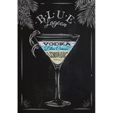 Tablolife 60x90 cm Blue Lagoon Kanvas Tablo
