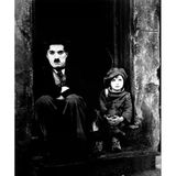 Tablolife 60x90 cm Charlie Chaplin ve Çocuk Kanvas Tablo
