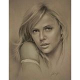 Tablolife 60x90 cm Charlize Theron Kanvas Tablo