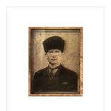 Tablolife AYC-252 60x80 cm Mustafa Kemal Atatürk Cam Baskı Tablo