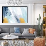 Tablolife Brush Strokes 60x90 cm Yağlı Boya Dokulu Tablo
