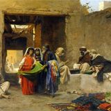 Tablolife Çarşıda 60x90 cm Kanvas Tablo