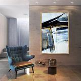 Tablolife Eriyen Karanlık 60x90 cm Yağlı Boya Dokulu Tablo