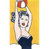 Tablolife Girl With Ball 60 x 90 cm Kanvas Tablo