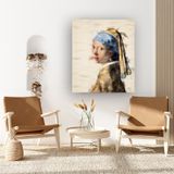 Tablolife İNCİ KÜPELİ KIZ 60 x 90 cm KANVAS TABLO