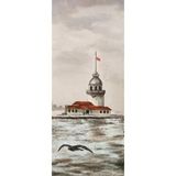 Tablolife Kız Kulesi Çizim 60 x 90 cm Kanvas Tablo