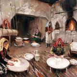 Tablolife Köy Evi 35 x 50 cm Kanvas Tablo