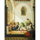 Tablolife Öğle Kahvesi 60 x 90 cm Kanvas Tablo