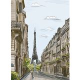 Tablolife Paris Sokakları 60 x 90 cm Kanvas Tablo