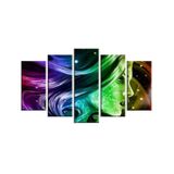 Tablolife Renkli Kadın 5 Parçalı 60x100 cm Kanvas Tablo