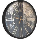 Tablolife Roma Rakamlı 80 cm Metal Çerçeveli Saat