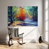 Tablolife Sonbahar Renkleri 35x50 cm Kanvas Tablo