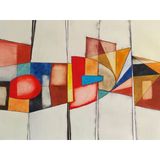 Tablolife Soyut 62 35x50 cm Kanvas Tablo