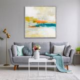 Tablolife Susuz Yaz 80 x 80 cm Yağlı Boya Dokulu Tablo